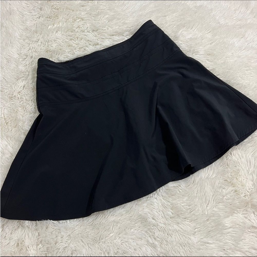 Athleta black skort 8